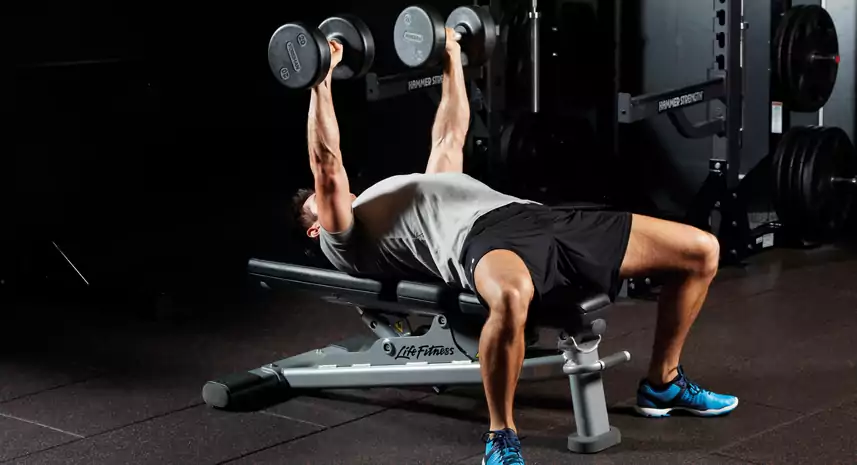 dumbbell press