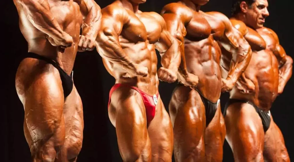 bodybuilding competition posing rounds