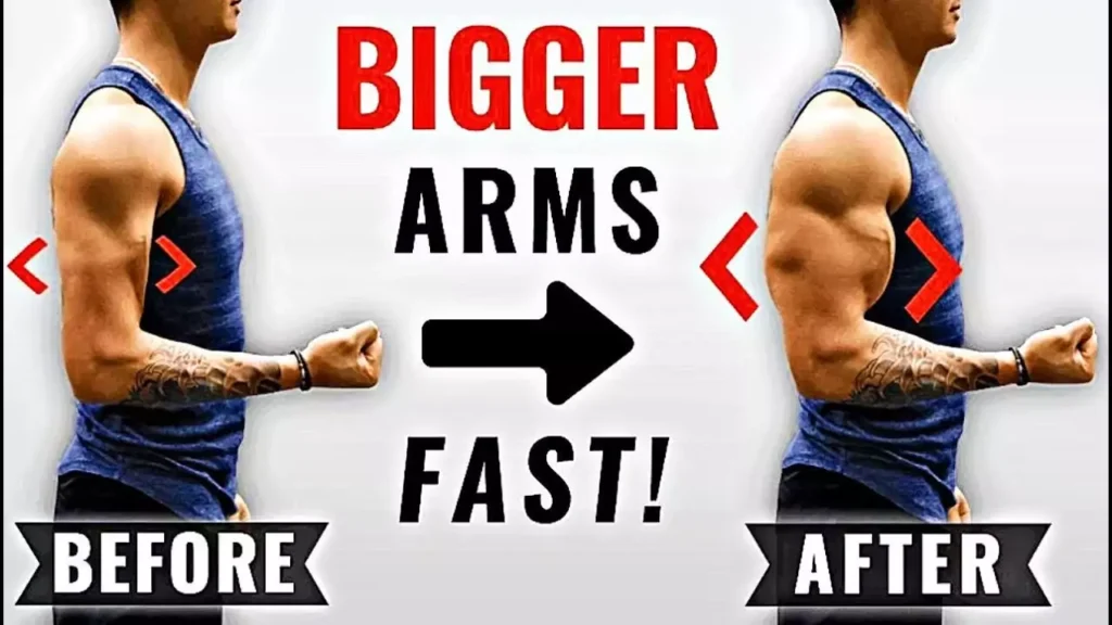 how to build huge arms